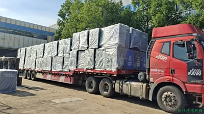 凝心聚力攻坚克难 我司垃圾箱顺利完成交付